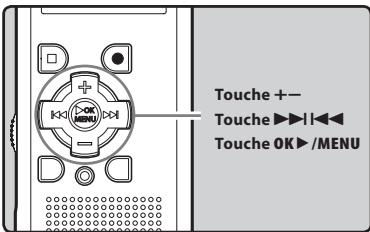 OLYMPUS WS-650S - Fractionnement des fichiers [fichier divisé] - 1