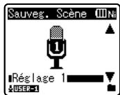 OLYMPUS WS-650S - Réglez les paramètres d'enregistrement en fonction de vos préférences. - 1