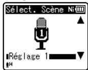 OLYMPUS WS-811 DNS - Reglez les paramètres d'enregistrement en fonction de vos préférences. - 1