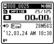 OLYMPUS WS-811 DNS - Hauts parleurs [Speaker] - 2