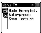 OLYMPUS WS-811 DNS - Présélection automatique de stations de radio [Auto-preset] - 2