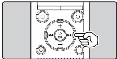 OLYMPUS WS-812 - Avance rapide - 1