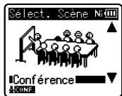 OLYMPUS WS-812 - Changement de la plateforme d'enregistrement [Rec Scène] - 3