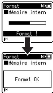 OLYMPUS WS-812 - Appuyez sur la touche OK. - 1
