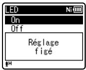 OLYMPUS WS-812 - Appuyez sur la touche OK pour valider le réglage. - 1