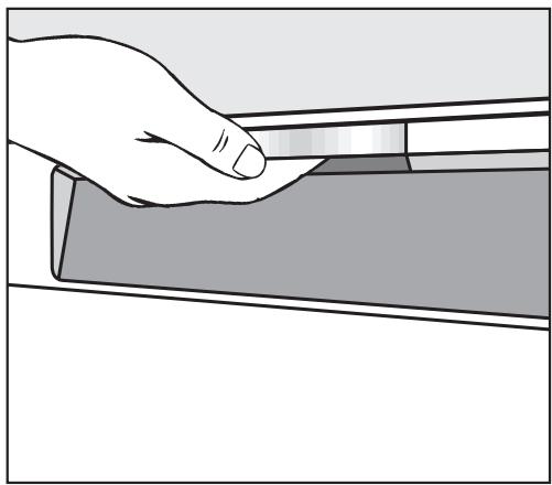 MIELE G 4220 SCI - Ouverture de la porte - 1