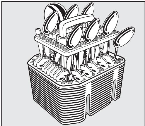 MIELE G 4220 SCI - Complément pour le panier à couverts - 2