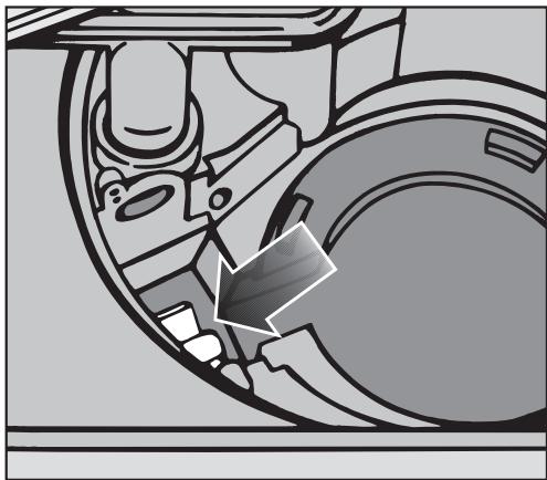 MIELE G 4220 SCI - Nettoyage de la pompe devidange et du clapetanti-retour - 2