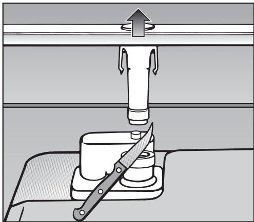 MIELE G 4220 SCI - Mise à l'air de la vidange - 1