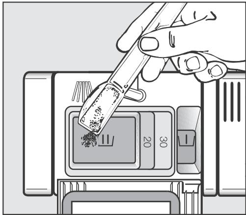 MIELE G 4942 SCI NR - Remplir le détergent - 2
