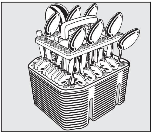 MIELE G 4942 SCI NR - Complément pour le panier à couverts - 2