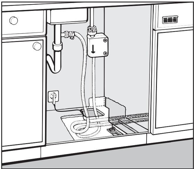 MIELE G 665 SC - Building the dishwasher into a niche - 1