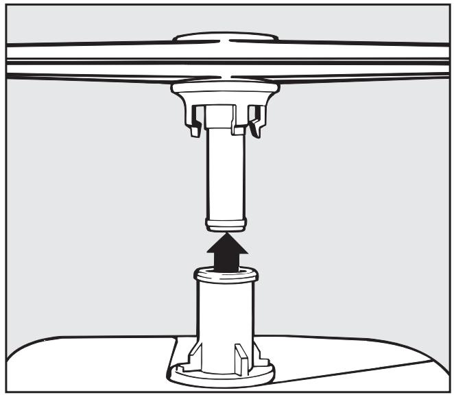 MIELE G 665 SC - Cleaning the spray arms - 2