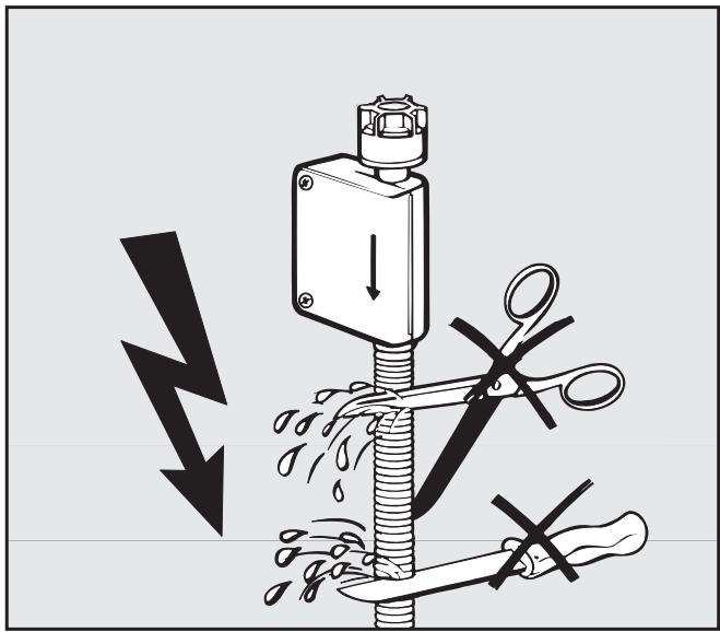 MIELE G 665 SC - Connection to the water inlet - 1