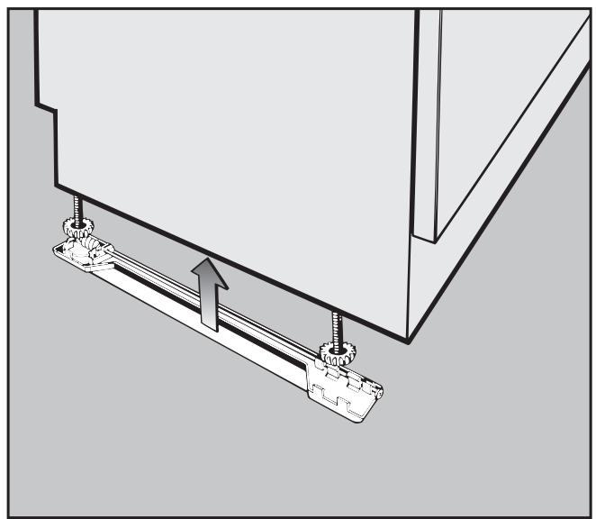 MIELE G 665 SC - Building the dishwasher into a niche - 2