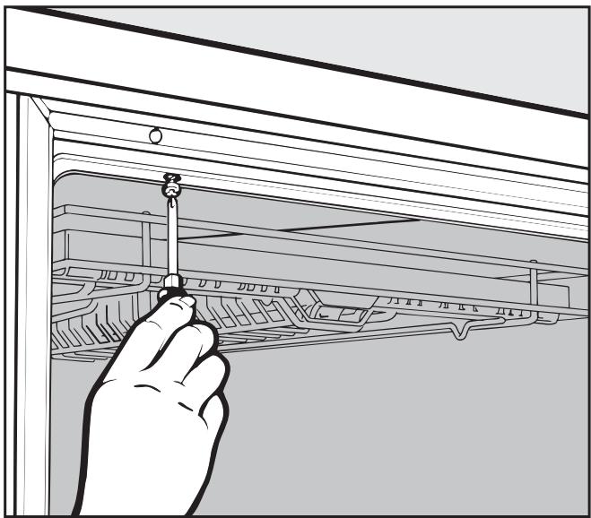 MIELE G 665 SC - Level and secure the dishwasher - 1