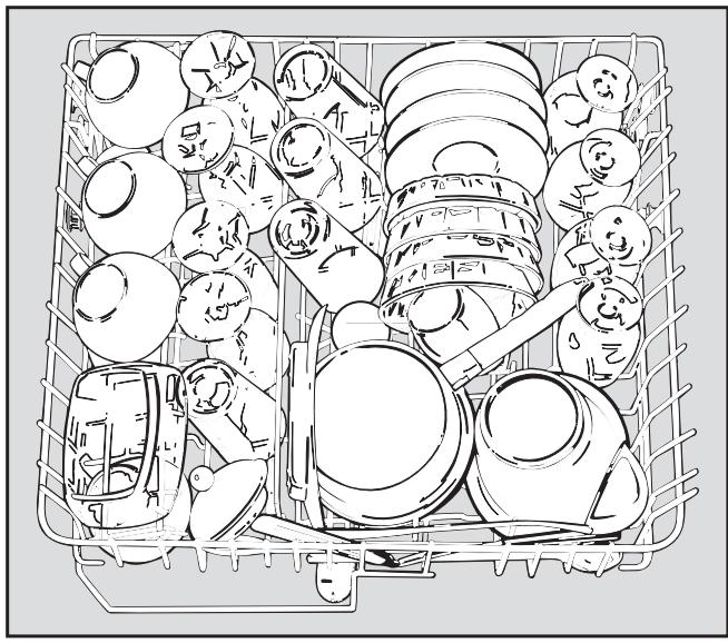 MIELE G 665 SC - Upper basket - 1