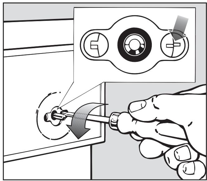 MIELE G 665 SC - Increasing the water intake time - 2