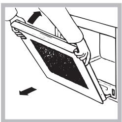 INDESIT FIM 88 K GP.A IX - Cleaning the oven door - 3