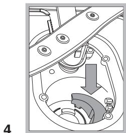 INDESIT DSG573 - Limpiar los filtros - 4
