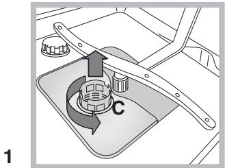INDESIT DSG573 - Limpiar los filtros - 1