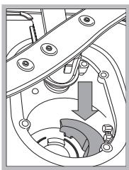 INDESIT DSG573 - Limpar os filtros - 4