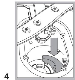 INDESIT DSG573 - Reinigung der Filtersiebe - 4