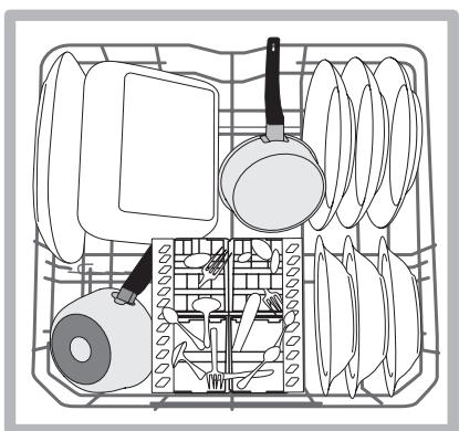 INDESIT DFG26B1NX - Panier inférieur - 2