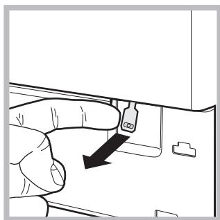INDESIT BWE 91283XKFR - Ouverture manuelle du hublot - 3
