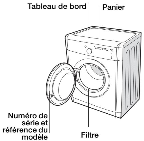 INDESIT IDVA735FR - Côté avant - 1