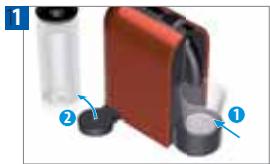 MAGIMIX NESPRESSO UM130 11341 - LEEG HET SYSTEEM voordat u de machine eenperiode Niet gebruikt, ter bescherming gegen vorst of vór een reparatie - 1