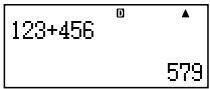 CASIO FX 92 COLLEGE 2D+ - Saisie du contenu de la mémoire de dernier résultat dans une expression - 1
