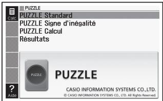 CASIO EW-F4000C - Résoudre un puzzle - 1