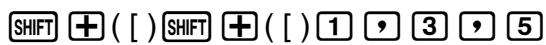 CASIO GRAPH 100+ USB - Example 1 Introduisez les données suivantes comme matrice A: - 2