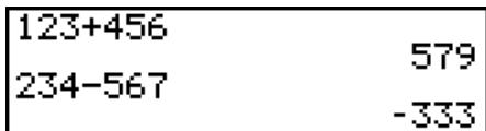 CASIO GRAPH 100+ USB - Example 2 - 2