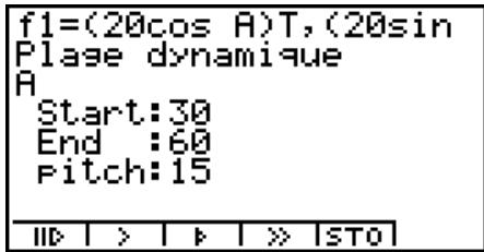 CASIO GRAPH 100+ USB - Réglage de la vitesse du graphe dynamique - 1