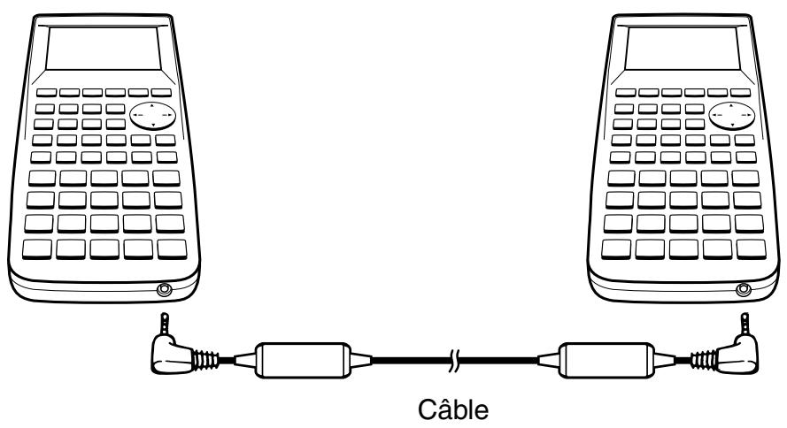 CASIO GRAPH 100+ USB - Pour raccorder deux calculatrices - 1