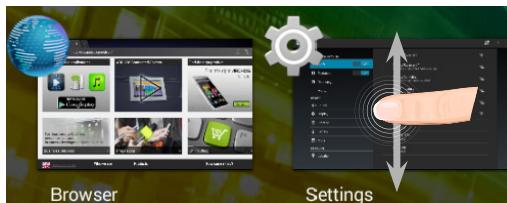 ARCHOS 101B - The Recent Apps - 2