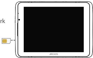 ARCHOS 80 HELIUM 4G - Hetplaatsen van uw SIM-kaart - 2