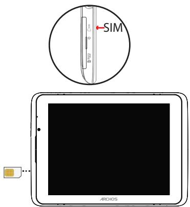 ARCHOS 80 HELIUM 4G - Connecting to a 3G network - 1