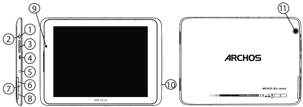 ARCHOS 80 HELIUM 4G - Descrizione del ARCHOS - 1