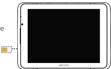 ARCHOS 80 HELIUM 4G - Insérez votre carte SIM - 2