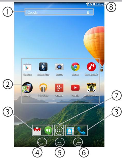 ARCHOS 80B XENON - Interfaccia Android™ - 1