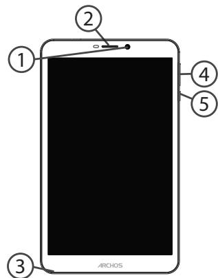 ARCHOS 80B XENON - Description de l'appareil - 1