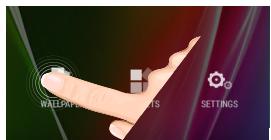 ARCHOS 80B XENON - Widgets : - 1
