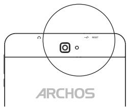 ARCHOS 80B XENON - Geheugen-kaart &amp; SIM-kaart plaatsen - 1
