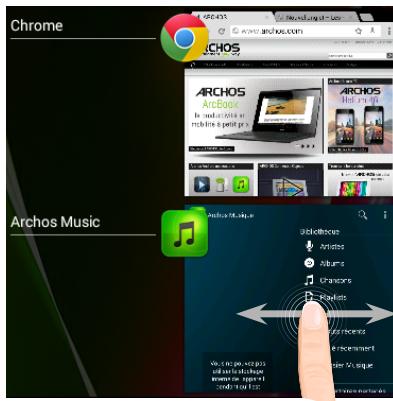 ARCHOS 80B HELIUM - Letzte Apps - 2