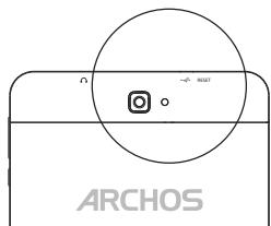 ARCHOS 80B HELIUM - Geheugen-kaart &amp; SIM-kaart plaatsen - 1
