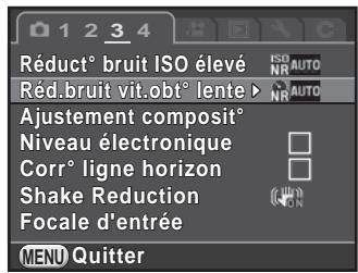 PENTAX K50 - Appuyez deux fois sur le bouton de navigation (▶). - 3