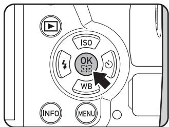 PENTAX K50 - Appuyez deux fois sur le bouton de navigation (▶). - 5